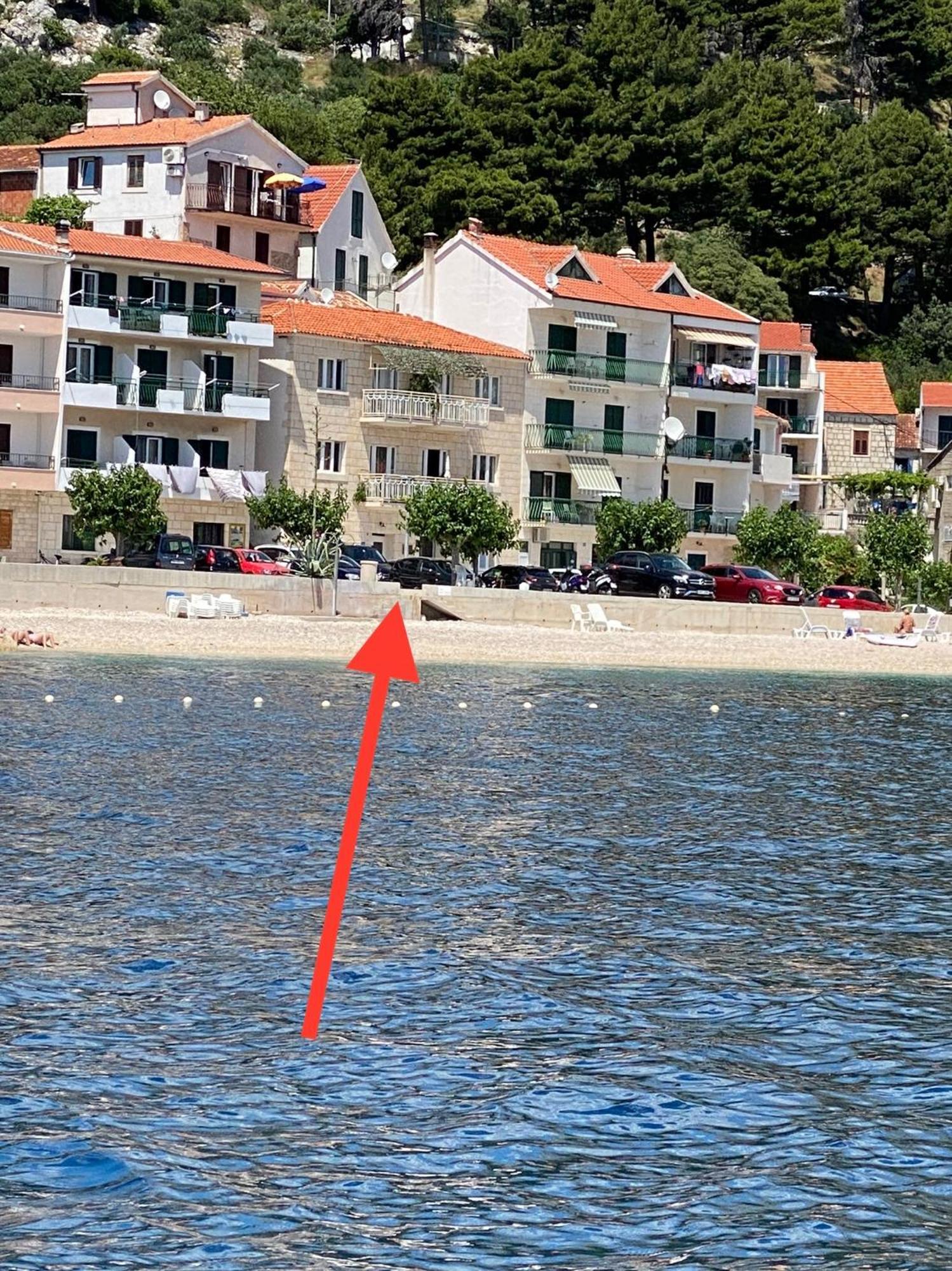 Villa Leo Beach Studio Podgora Eksteriør bilde